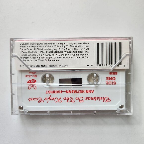 Christmas In The Kings Court Cassette Tape Celtic Harp & Pan Flute Ann Heymann R - Picture 2 of 4
